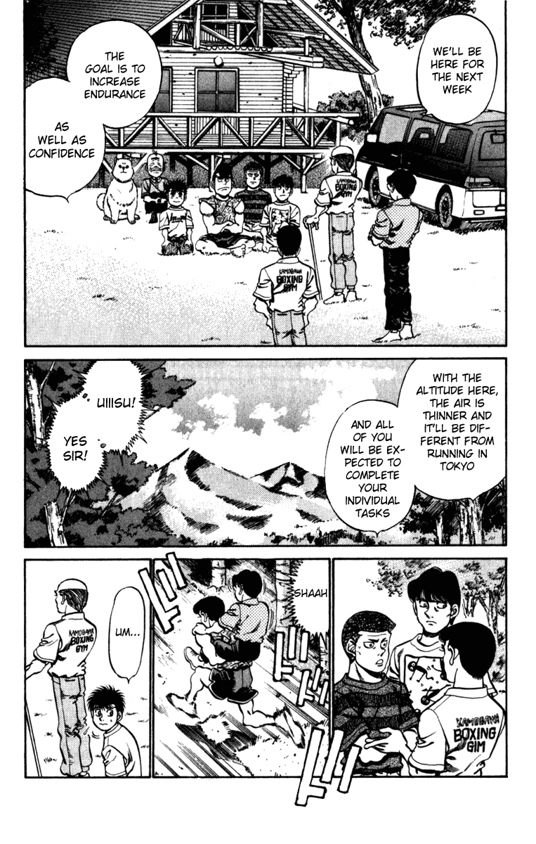Hajime no Ippo Chapter 226 page 6 - Chapter 226 v2 : Nekota-san's Advice