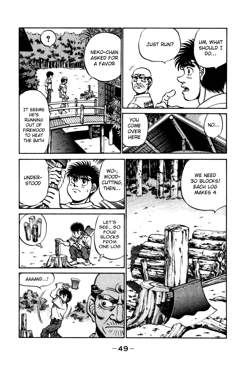 Hajime no Ippo Chapter 226 page 7 - Chapter 226 v2 : Nekota-san's Advice
