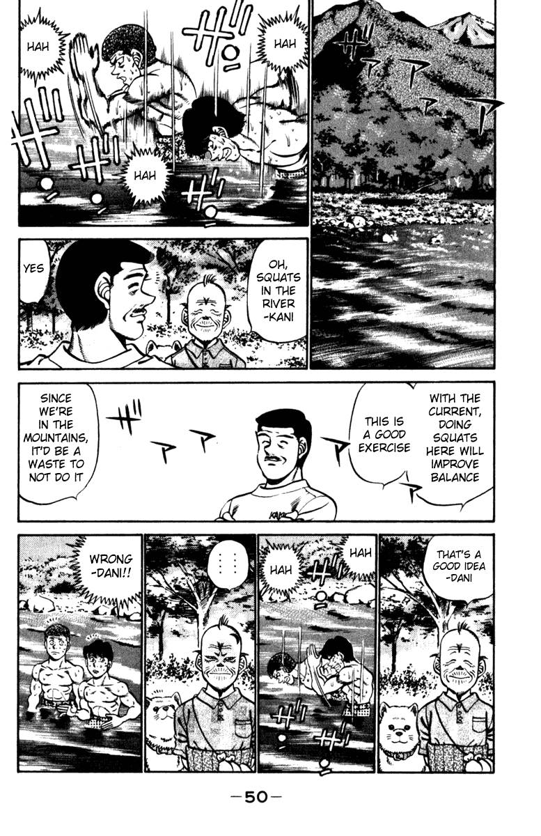 Hajime no Ippo Chapter 226 page 8 - Chapter 226 v2 : Nekota-san's Advice