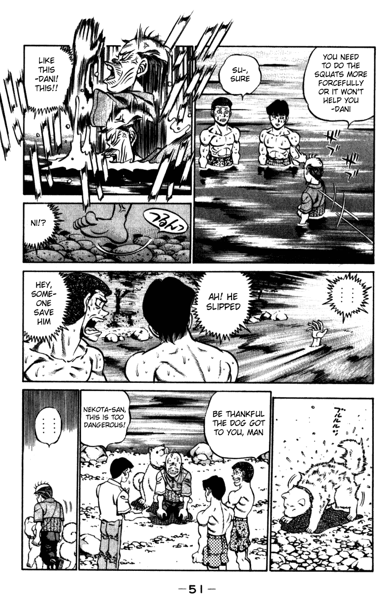 Hajime no Ippo Chapter 226 page 9 - Chapter 226 v2 : Nekota-san's Advice