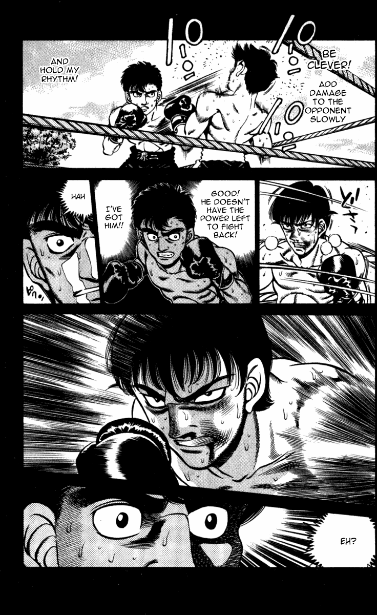 Hajime no Ippo Chapter 227.2 page 13 - Chapter 227 v2 : Ring In a Field