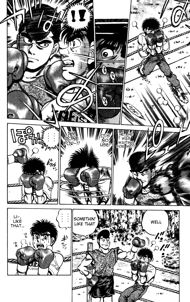Hajime no Ippo Chapter 228.2 page 10 - Chapter 228 v2 : Masu Boxing