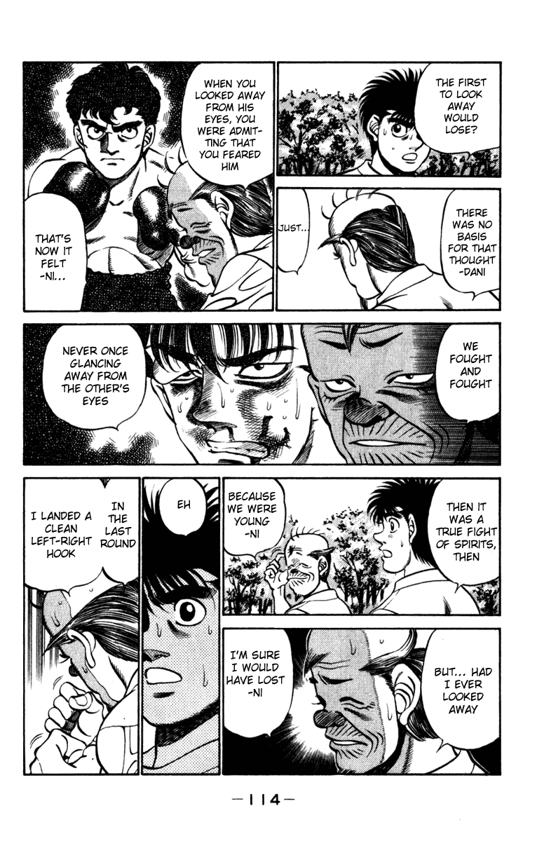 Hajime no Ippo Chapter 229.2 page 12 - Chapter 229 v2 : Nekota-san's Advice 2
