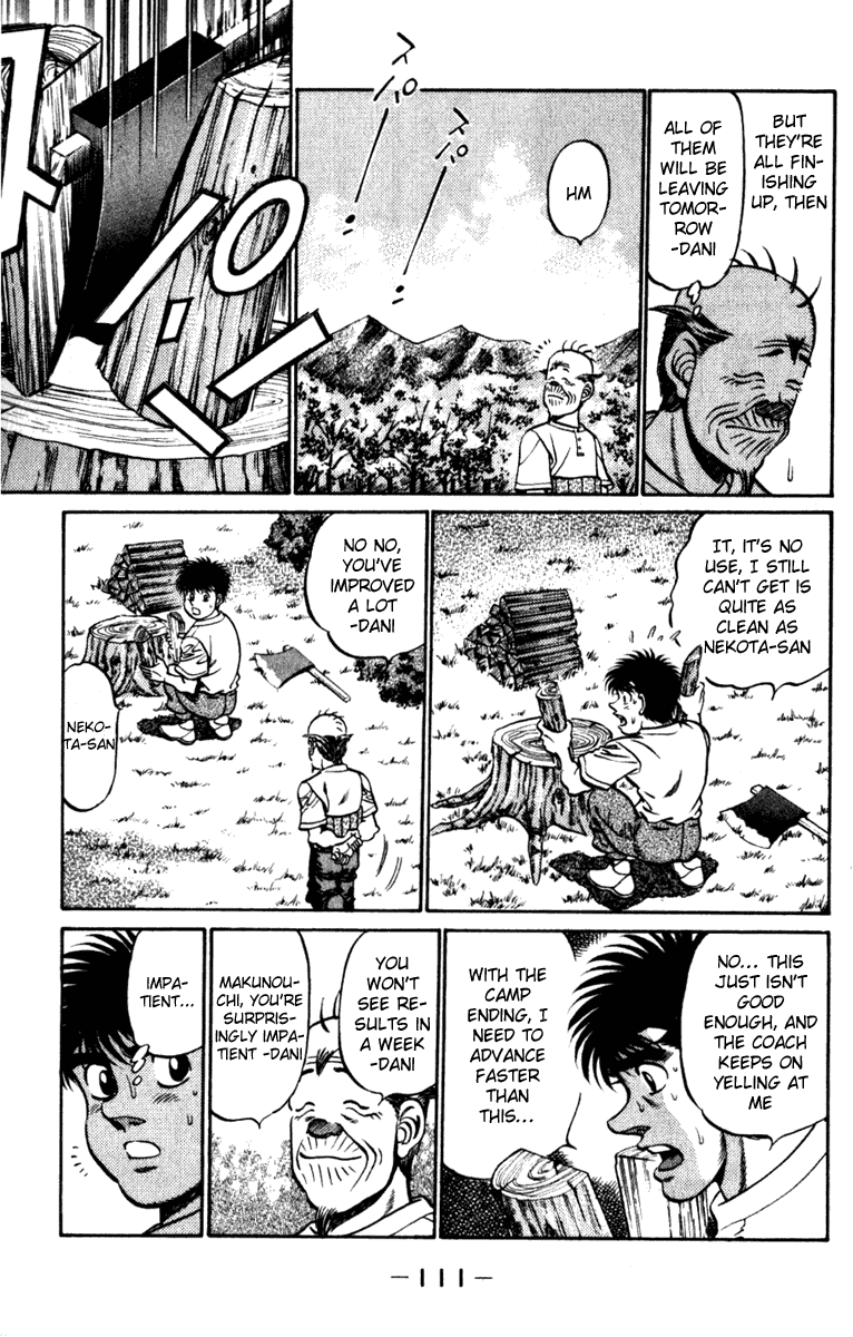 Hajime no Ippo Chapter 229.2 page 9 - Chapter 229 v2 : Nekota-san's Advice 2