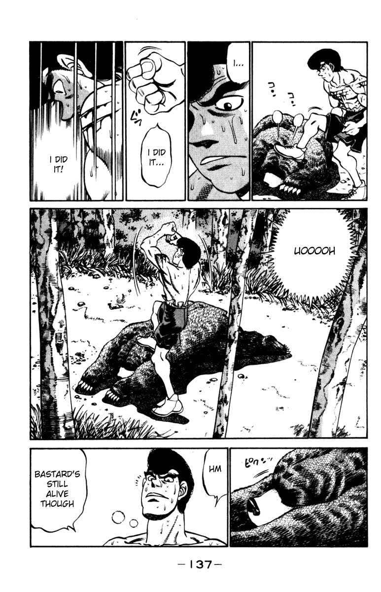 Hajime no Ippo Chapter 230.2 page 15 - Chapter 230 v2 : Japan's Greatest Beast