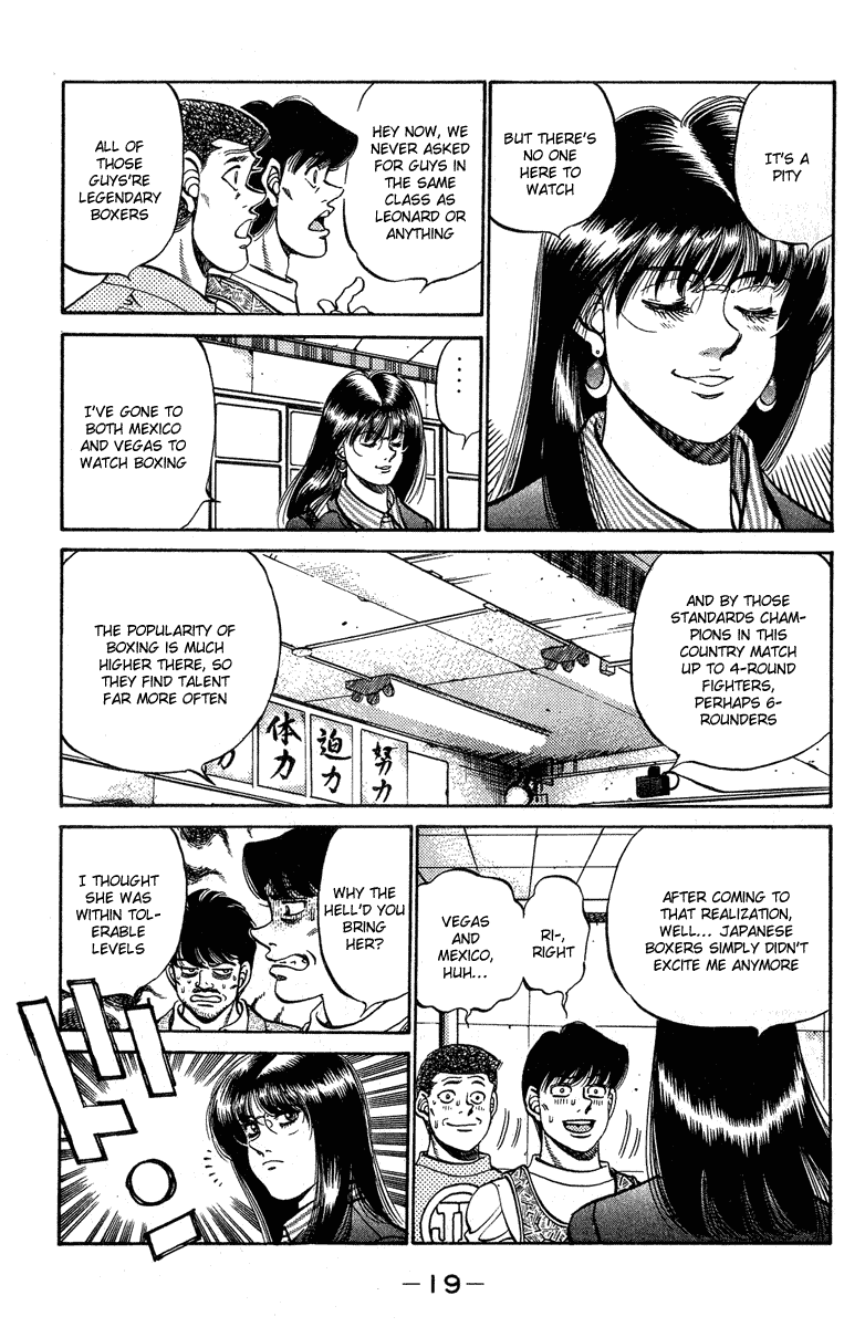 Hajime no Ippo Chapter 233.2 page 20 - Chapter 233 v2 : Writer's Ambition