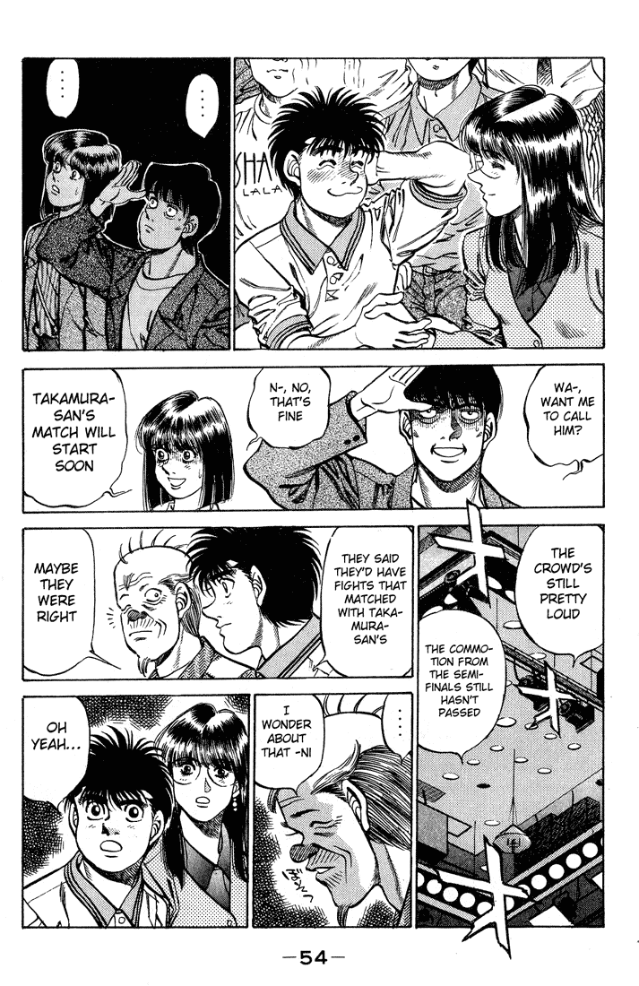 Hajime no Ippo Chapter 235.2 page 12 - Chapter 235 v2 : Shaking Hall