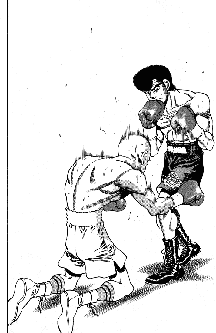 Hajime no Ippo Chapter 236.2 page 10 - Chapter 236 v2 : He Who Rules With His Left...