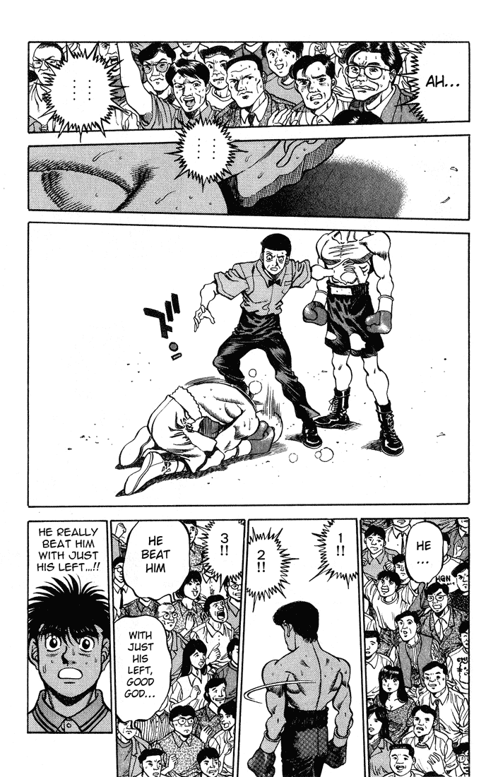 Hajime no Ippo Chapter 236.2 page 11 - Chapter 236 v2 : He Who Rules With His Left...