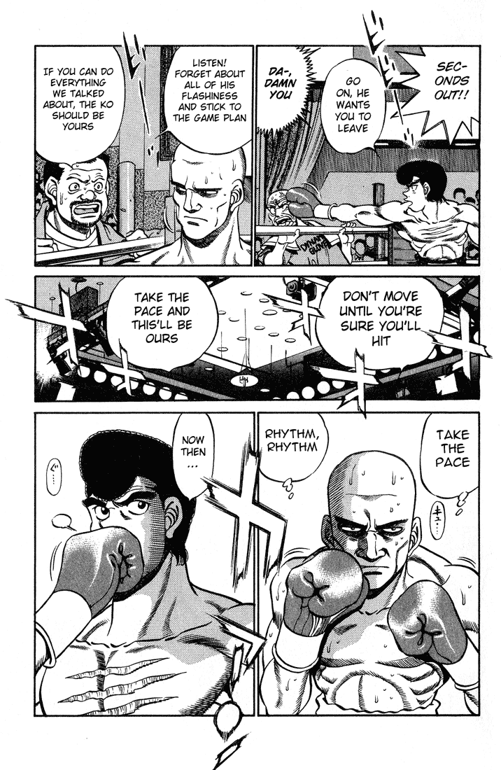Hajime no Ippo Chapter 236.2 page 3 - Chapter 236 v2 : He Who Rules With His Left...