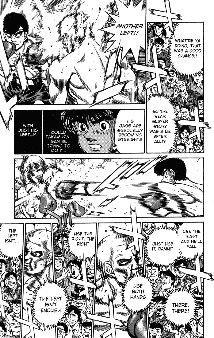 Hajime no Ippo Chapter 236.2 page 9 - Chapter 236 v2 : He Who Rules With His Left...