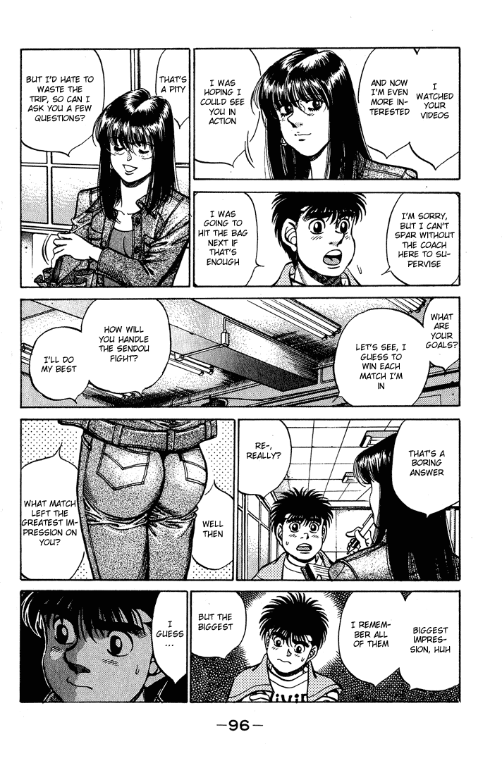 Hajime no Ippo Chapter 237.2 page 14 - Chapter 237 v2 : Paper