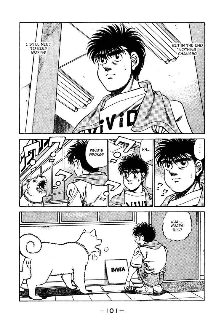 Hajime no Ippo Chapter 237.2 page 19 - Chapter 237 v2 : Paper