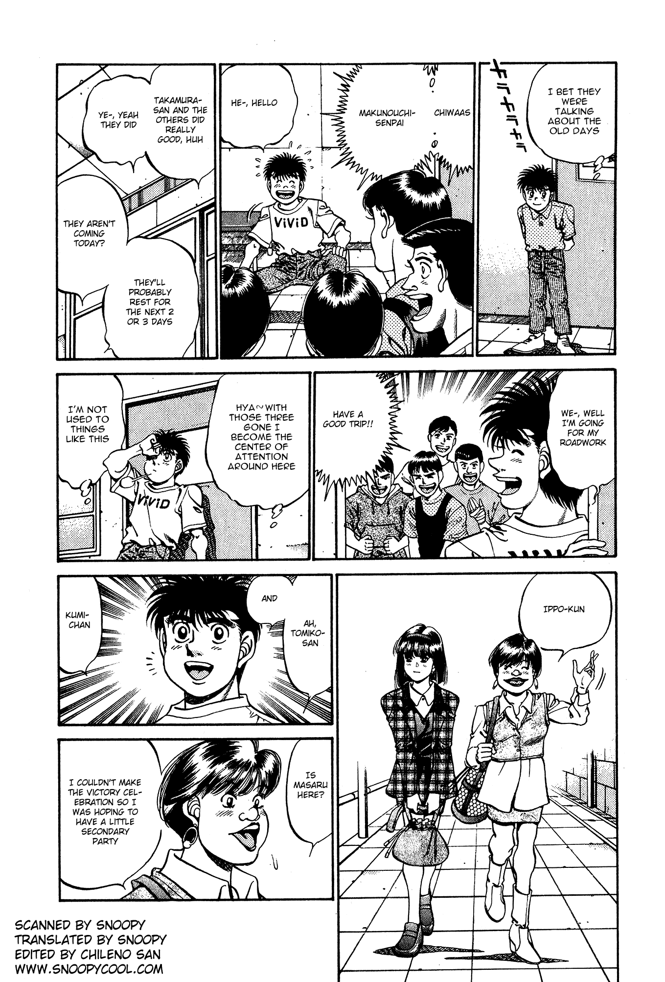 Hajime no Ippo Chapter 237.2 page 2 - Chapter 237 v2 : Paper