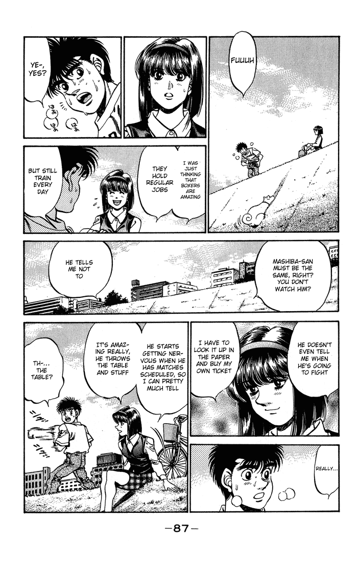 Hajime no Ippo Chapter 237.2 page 5 - Chapter 237 v2 : Paper