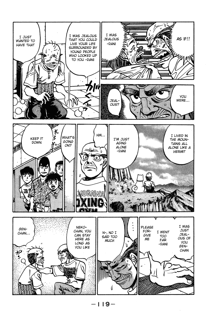 Hajime no Ippo Chapter 238.2 page 17 - Chapter 238 v2 : Neko Express Delivery
