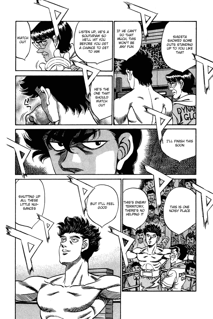 Hajime no Ippo Chapter 239.2 page 10 - Chapter 239 v2 : Two Fighters