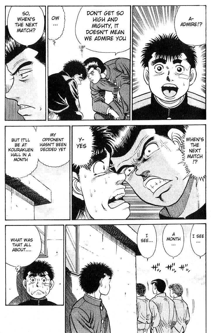 Hajime no Ippo Chapter 24 page 11 - Chapter 24 : Peekaboo