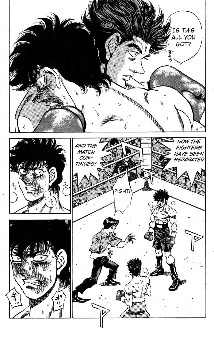 Hajime no Ippo Chapter 240 page 13 - Chapter 240 v2 : Southpaw's Secret