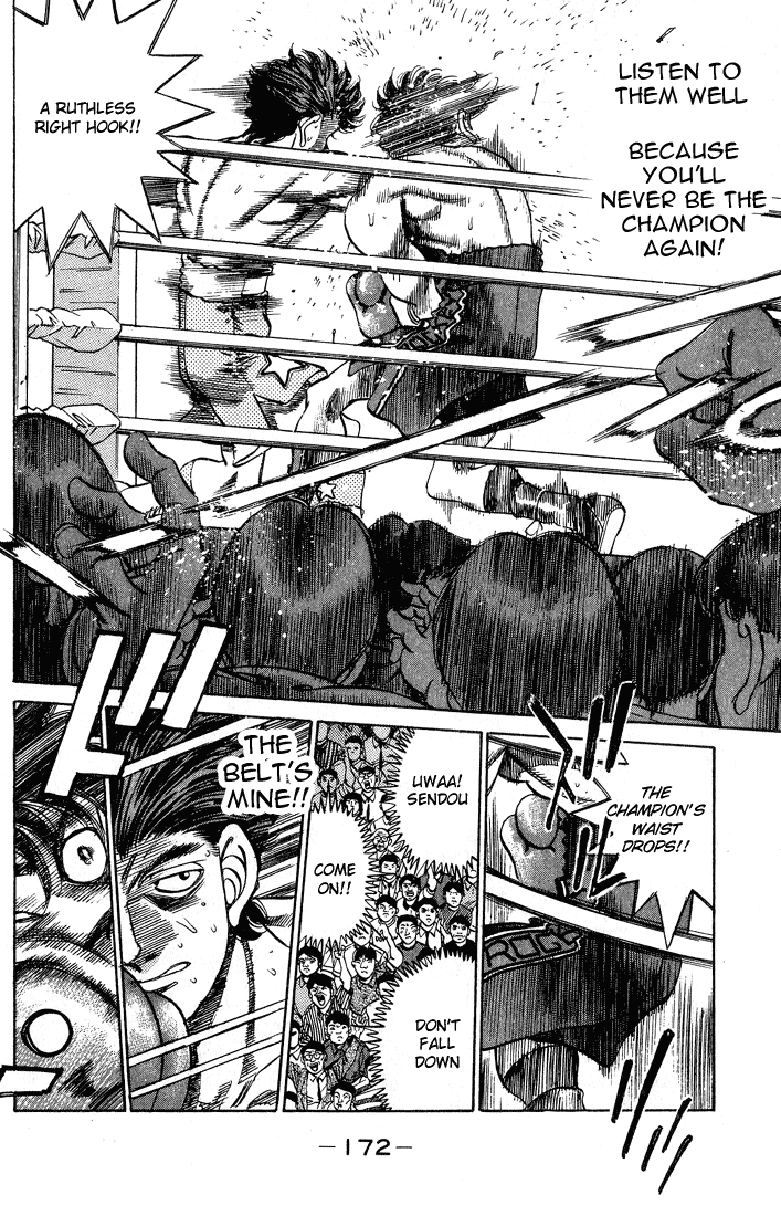 Hajime no Ippo Chapter 241.2 page 10 - Chapter 241 v2 : Stadium in Despair