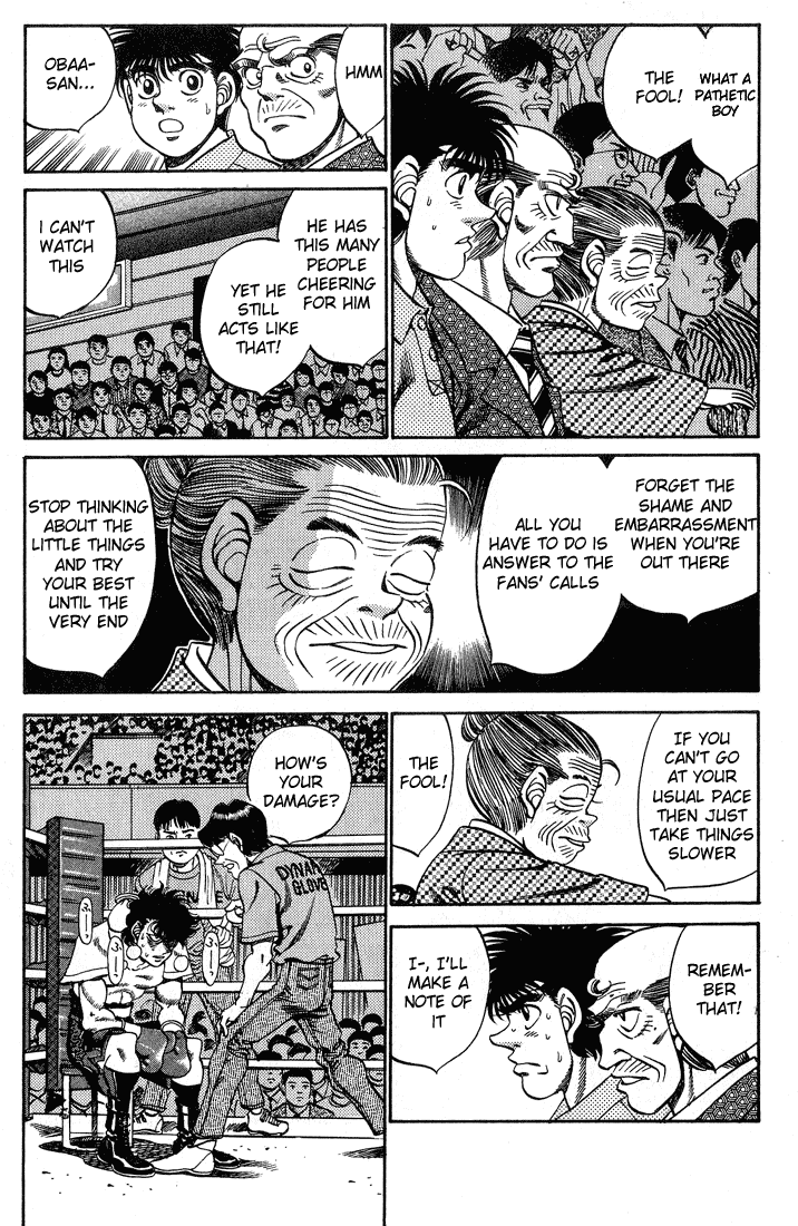 Hajime no Ippo Chapter 241.2 page 2 - Chapter 241 v2 : Stadium in Despair