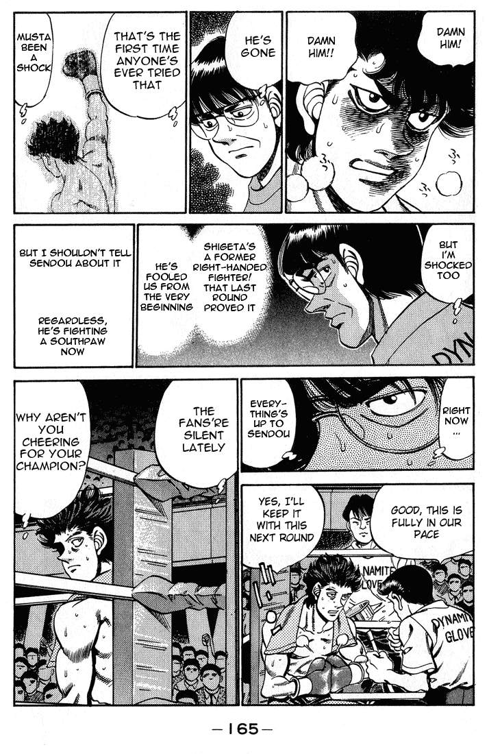 Hajime no Ippo Chapter 241.2 page 3 - Chapter 241 v2 : Stadium in Despair