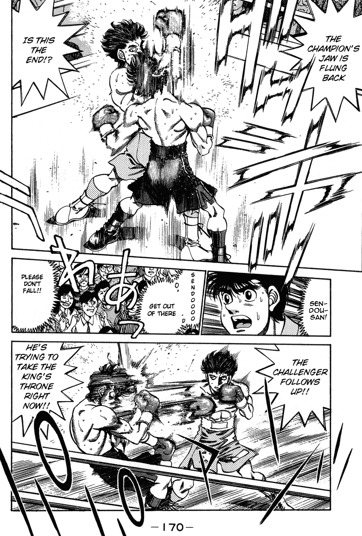 Hajime no Ippo Chapter 241.2 page 8 - Chapter 241 v2 : Stadium in Despair