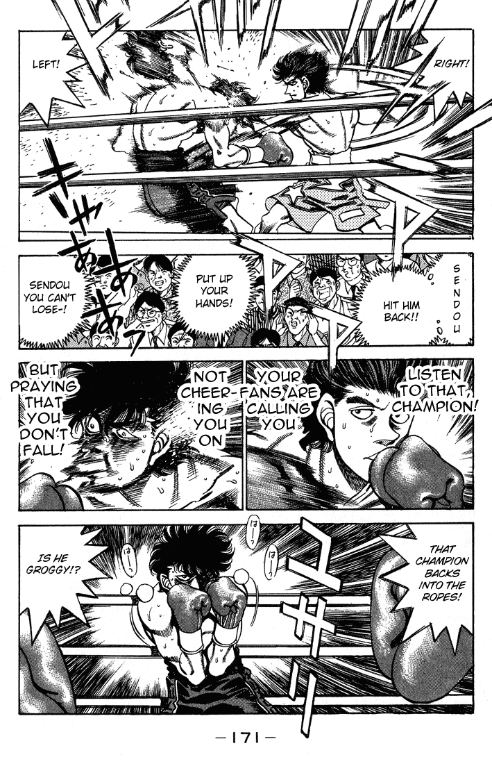 Hajime no Ippo Chapter 241.2 page 9 - Chapter 241 v2 : Stadium in Despair