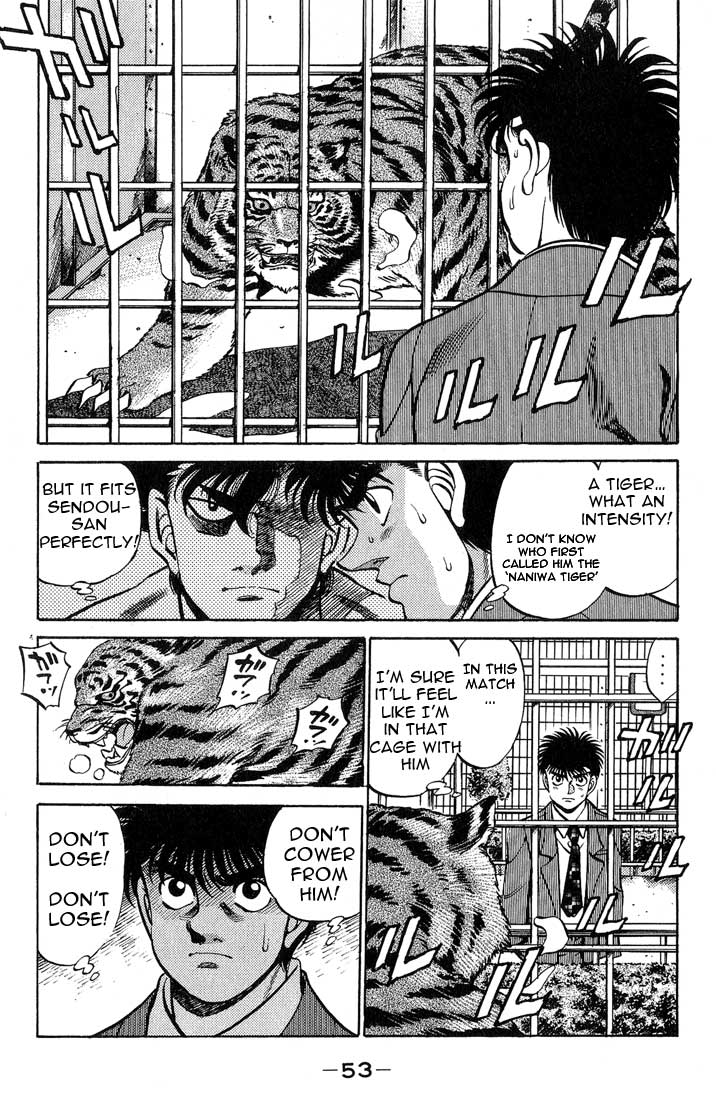 Hajime no Ippo Chapter 244.2 page 11 - Chapter 244 v2 : Oath at the Zoo