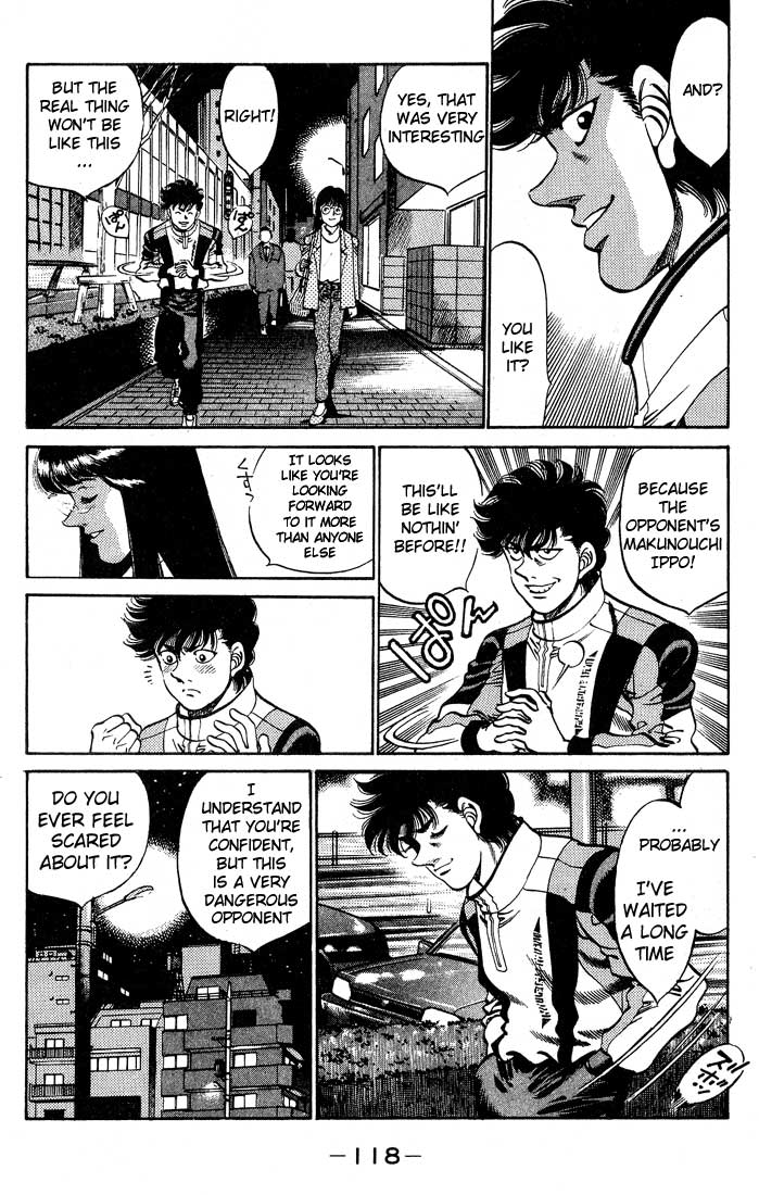 Hajime no Ippo Chapter 247.2 page 16 - Chapter 247 v2 : Dempsy Roll Counter Measure