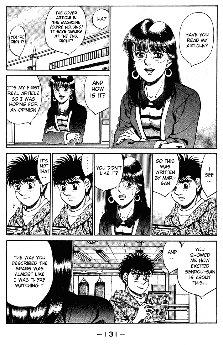 Hajime no Ippo Chapter 248 page 9 - Chapter 248 v2 : Sold Out