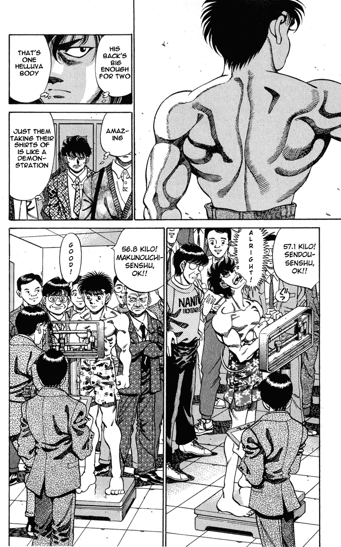 Hajime no Ippo Chapter 249.2 page 6 - Chapter 249 v2 : Cheers Of East & West