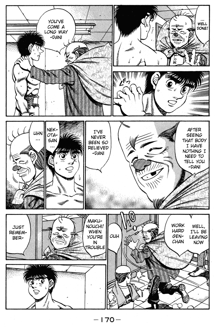 Hajime no Ippo Chapter 250.2 page 8 - Chapter 250 v2 : The Tension Of Red & Blue