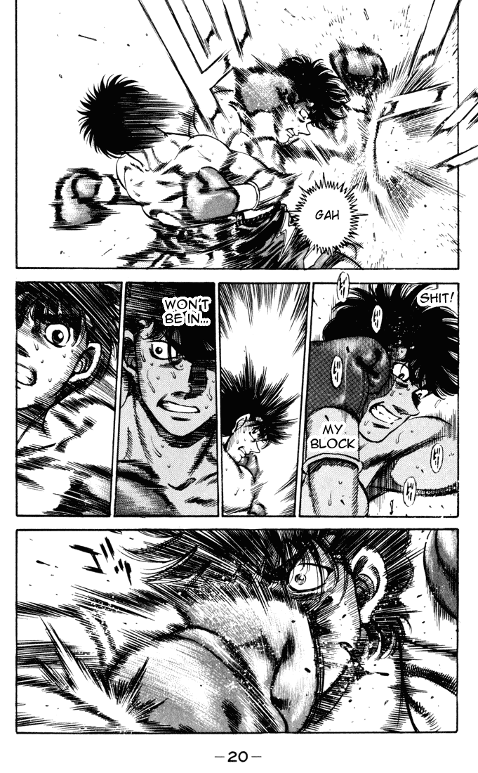 Hajime no Ippo Chapter 251.2 page 18 - Chapter 251 v2 : Pulse