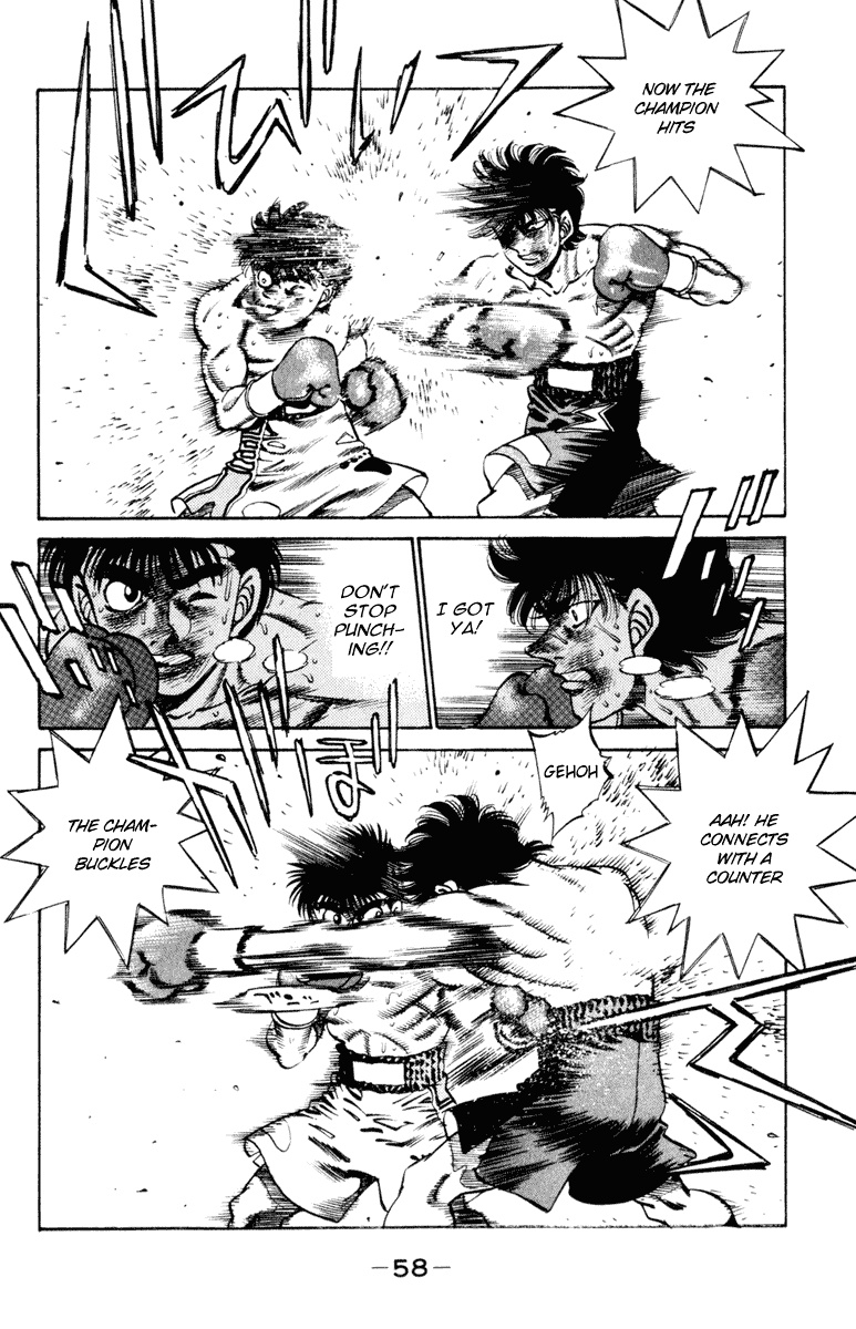 Hajime no Ippo Chapter 253.2 page 14 - Chapter 253 v2 : Astride Position