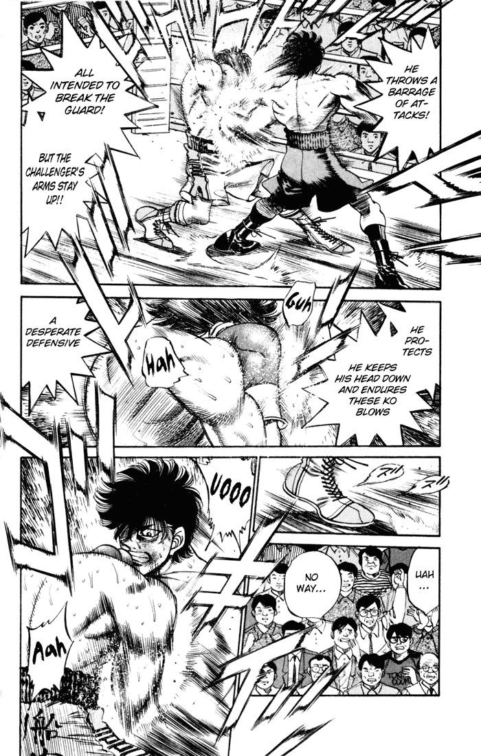 Hajime no Ippo Chapter 255.2 page 6 - Chapter 255 v2 : Guarding Over Terror