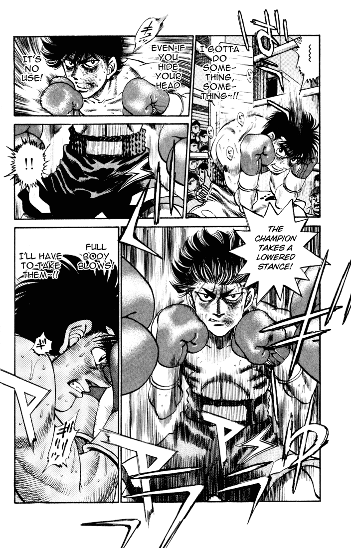 Hajime no Ippo Chapter 255.2 page 8 - Chapter 255 v2 : Guarding Over Terror