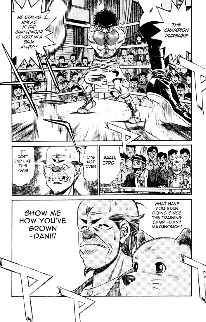 Hajime no Ippo Chapter 256.2 page 18 - Chapter 256 v2 : Back Alley