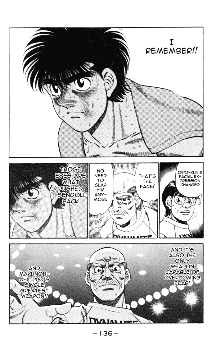 Hajime no Ippo Chapter 257.2 page 16 - Chapter 257 v2 : The Greatest Weapon