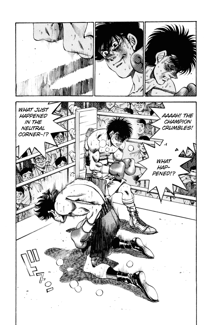 Hajime no Ippo Chapter 258.2 page 19 - Chapter 258 v2 : Dangerous Eyes