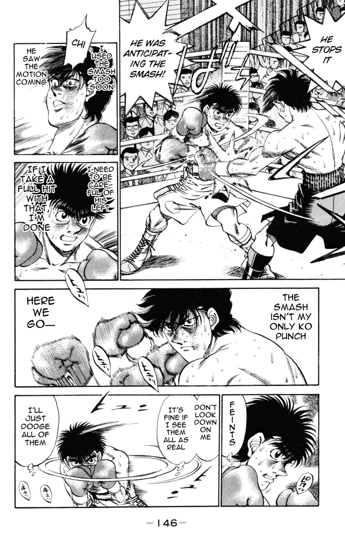 Hajime no Ippo Chapter 258.2 page 6 - Chapter 258 v2 : Dangerous Eyes