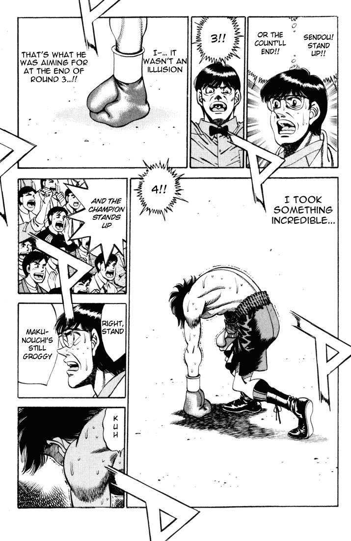 Hajime no Ippo Chapter 259.2 page 4 - Chapter 259 v2 : Compensation