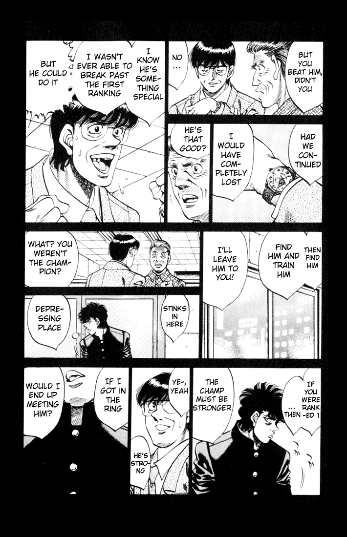 Hajime no Ippo Chapter 260.2 page 15 - Chapter 260 v2 : Proof of Being Japan's Best