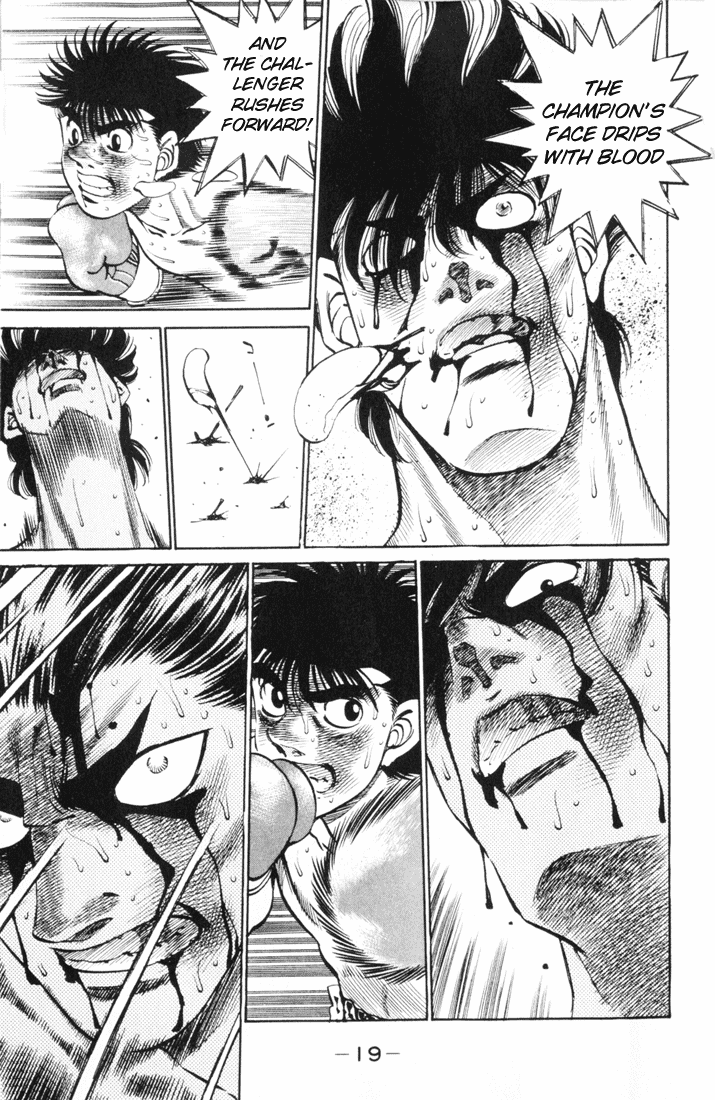 Hajime no Ippo Chapter 260.2 page 18 - Chapter 260 v2 : Proof of Being Japan's Best