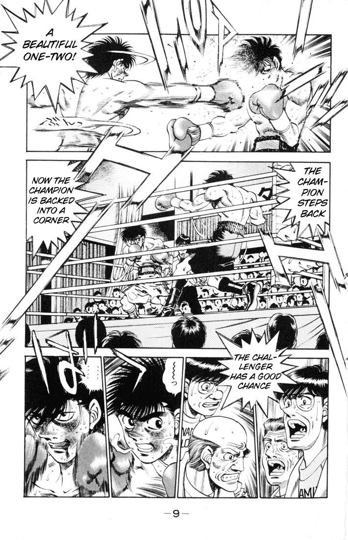 Hajime no Ippo Chapter 260.2 page 8 - Chapter 260 v2 : Proof of Being Japan's Best