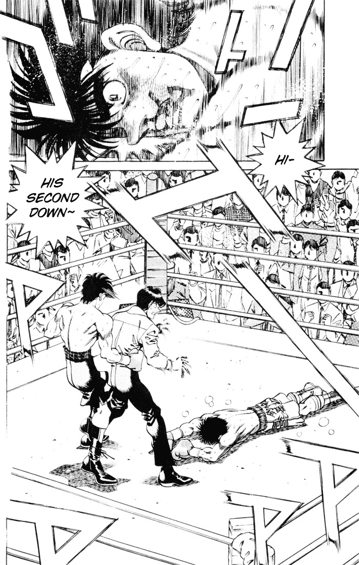 Hajime no Ippo Chapter 261.2 page 11 - Chapter 261 v2 : Plan Blown to Pieces