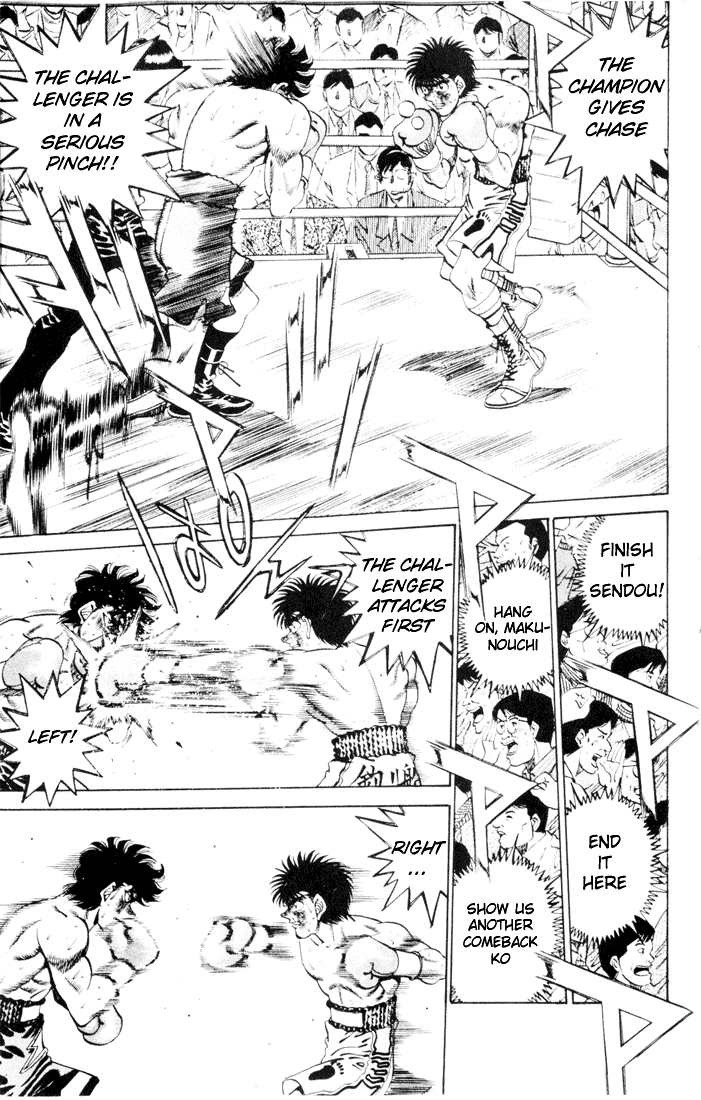 Hajime no Ippo Chapter 261.2 page 9 - Chapter 261 v2 : Plan Blown to Pieces