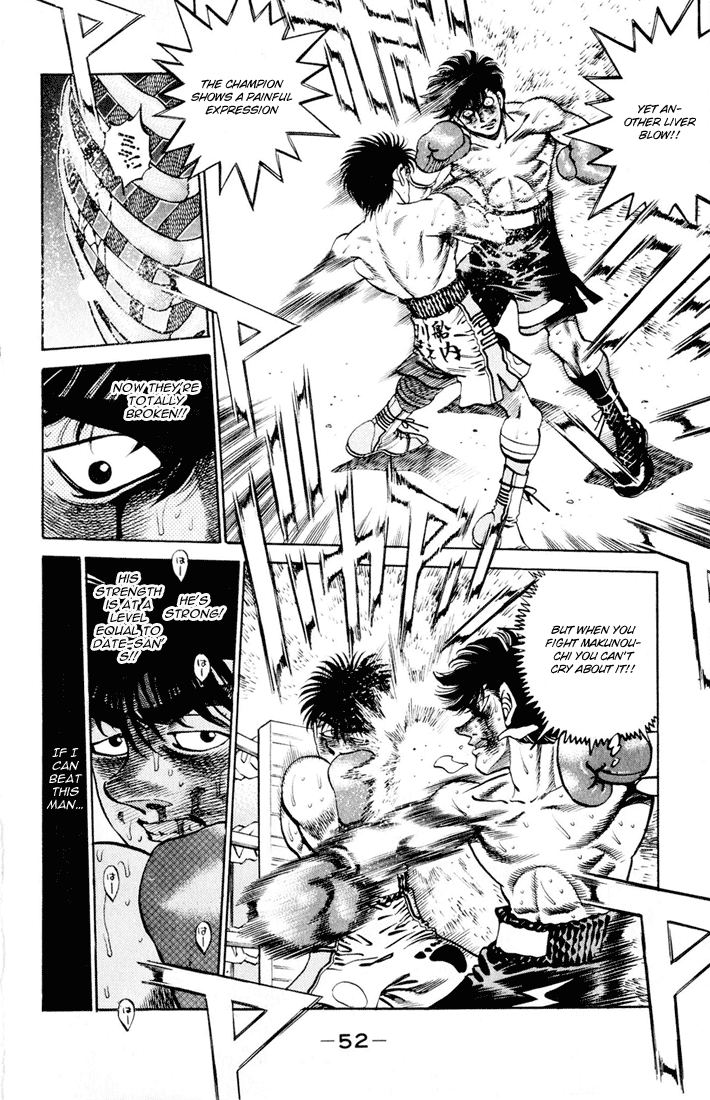 Hajime no Ippo Chapter 262.2 page 12 - Chapter 262 v2 : Surpass the Past!!