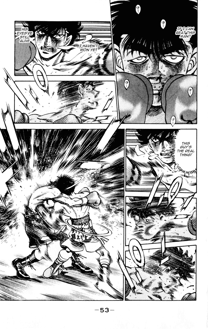 Hajime no Ippo Chapter 262.2 page 13 - Chapter 262 v2 : Surpass the Past!!