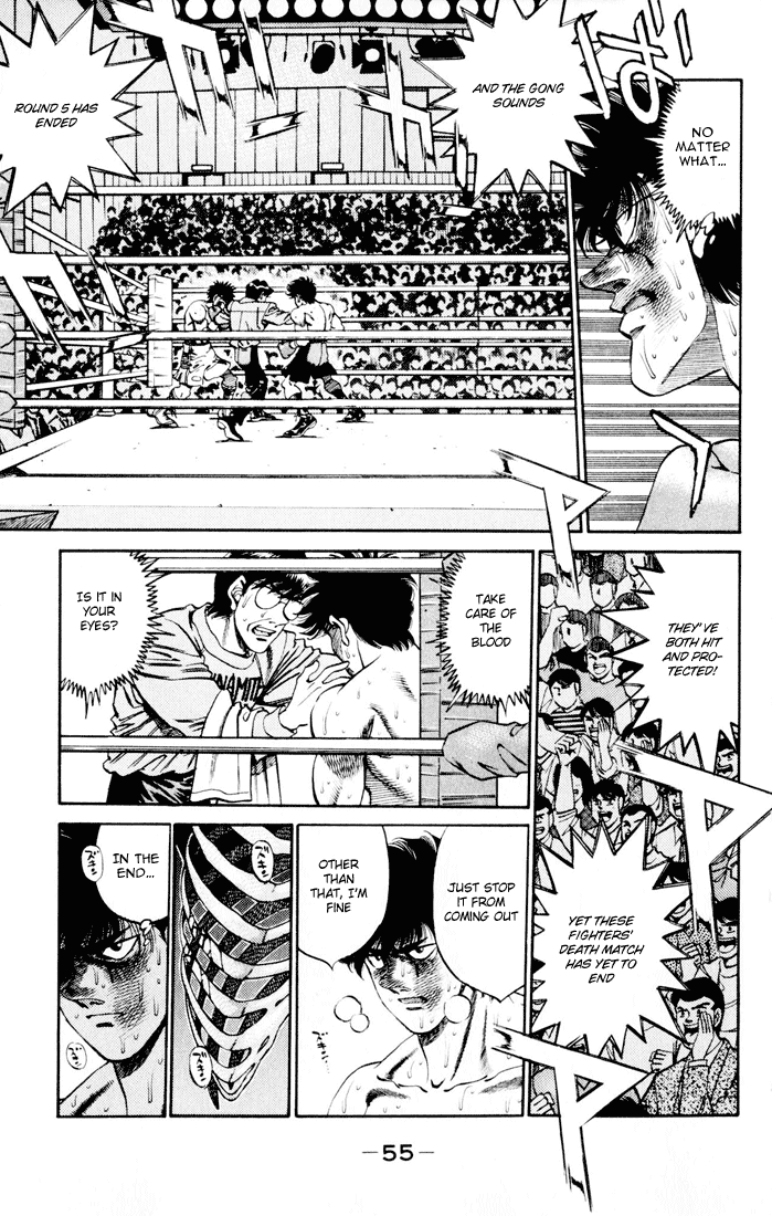 Hajime no Ippo Chapter 262.2 page 15 - Chapter 262 v2 : Surpass the Past!!